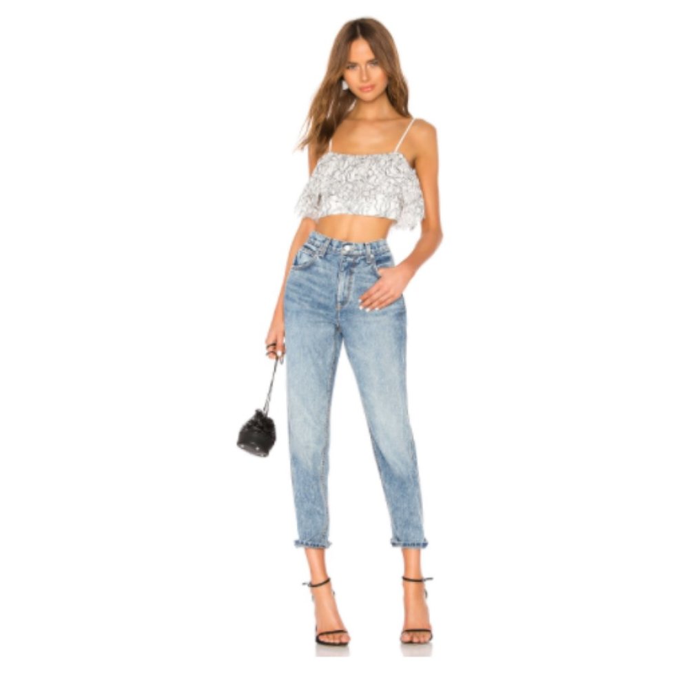 Lovers & Friends Silas Hi-Rise Mom Jeans NWOT